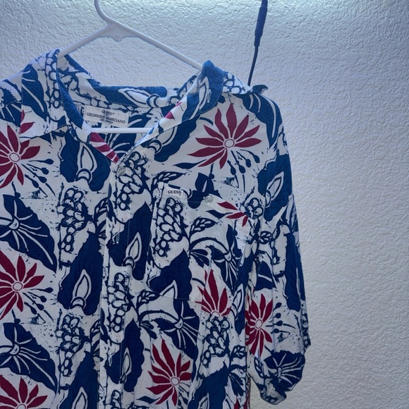 Guess by George Marciano Print button up vintage - Picture 4 of 4
